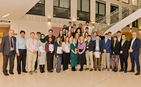 UCD alumni and student awarded at EGA award.